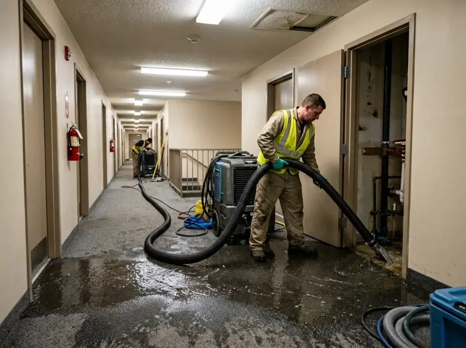 multi-unit-apartment-hallway-f-005 — frequently asked questions, Emergency Burst Pipe Water Extraction & Removal in South Ro…